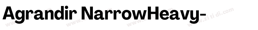 Agrandir NarrowHeavy字体转换 Agrandir NarrowHeavy字体转换